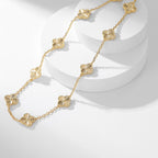 Loco CLOVER 10 MOTIFS LASER NECKLACE