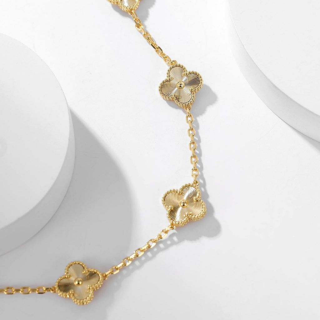 Loco CLOVER 10 MOTIFS LASER NECKLACE