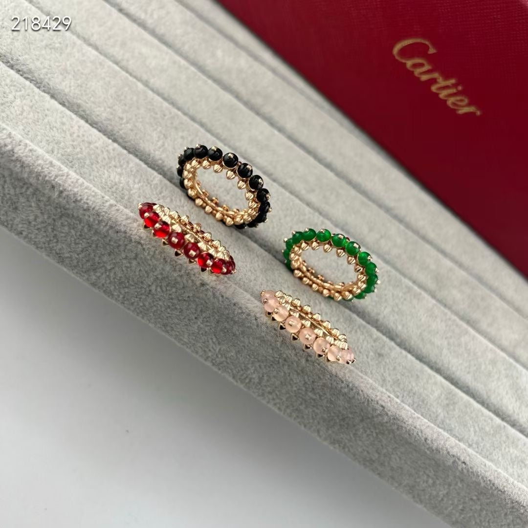 [Loco ] CLASH NEW COLORED GEMSTONE RING