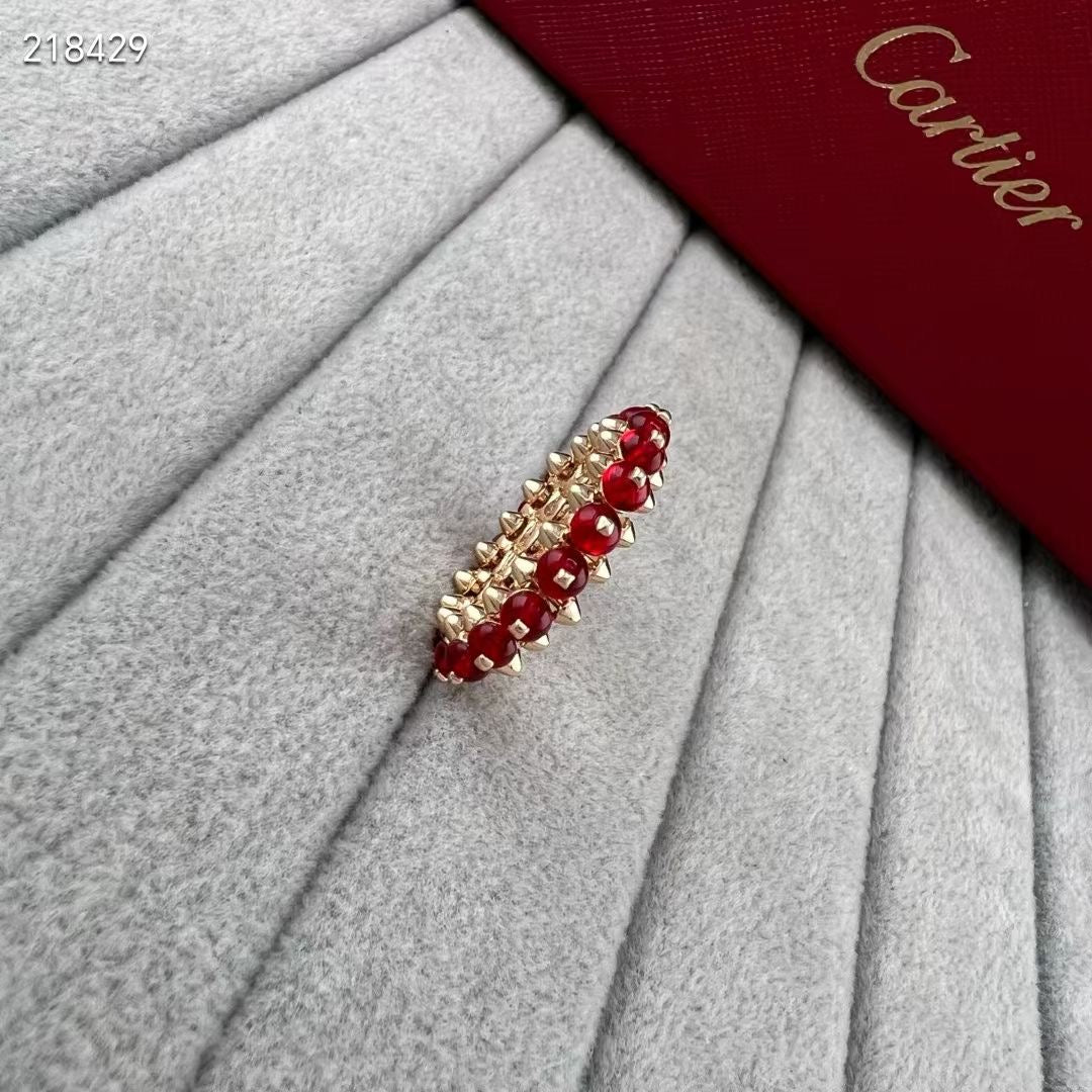 [Loco ] CLASH NEW COLORED GEMSTONE RING