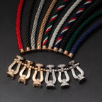 Loco FORCE LARGE HORSESHOE FULL DIAMOND BRACELET GOLD