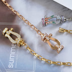 Loco FORCE LARGE HORSESHOE CLASP  METAL BRACELET