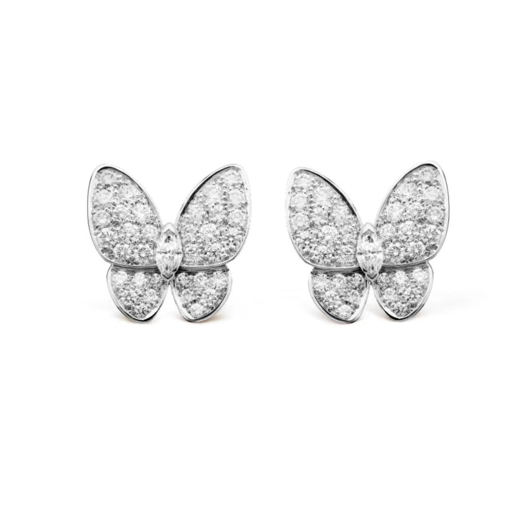 Loco BUTTERFLY ALL DIAMOND EARRINGS