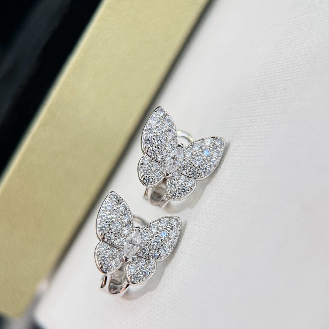 Loco BUTTERFLY ALL DIAMOND EARRINGS