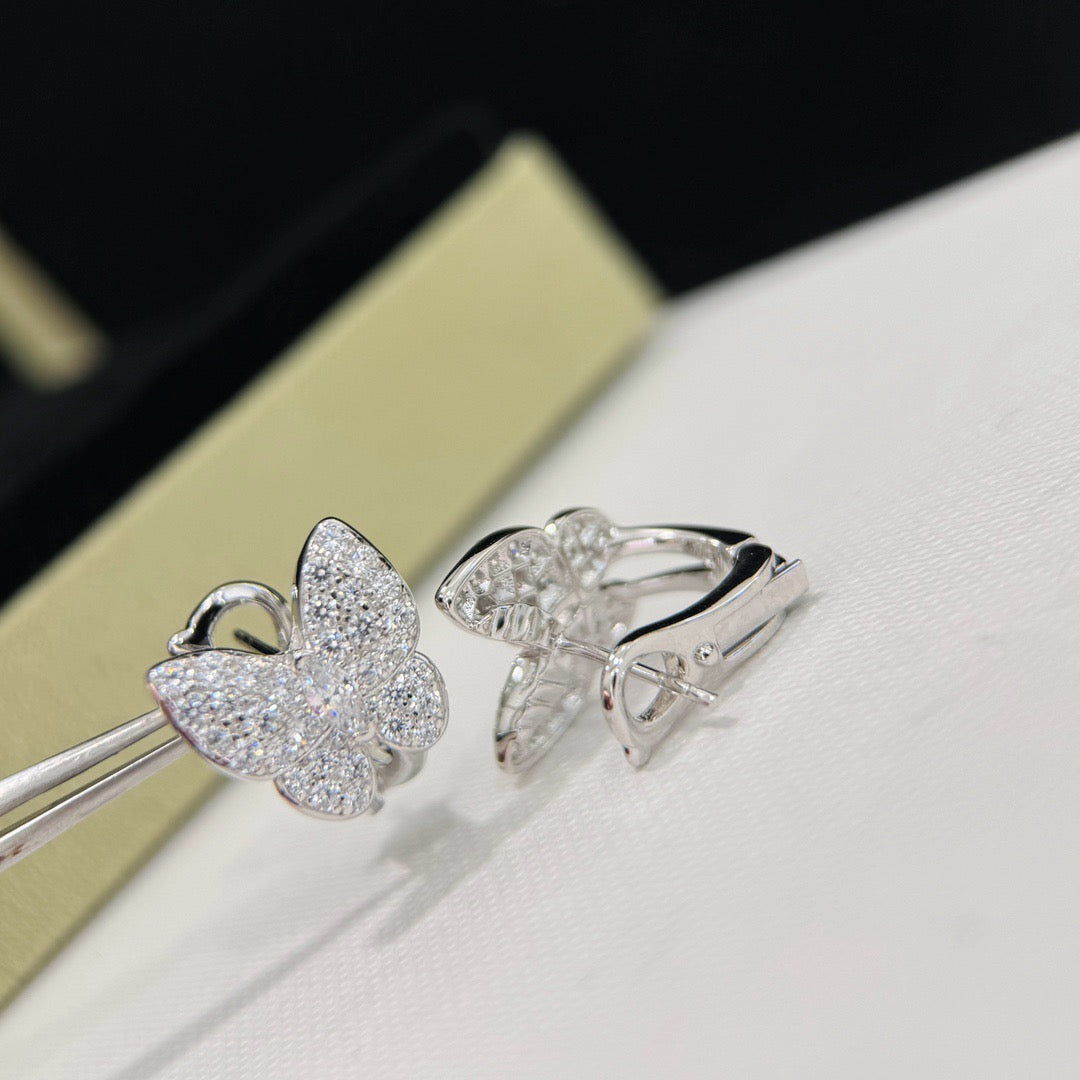 Loco BUTTERFLY ALL DIAMOND EARRINGS