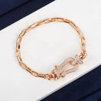 Loco FORCE LARGE HORSESHOE CLASP  METAL BRACELET