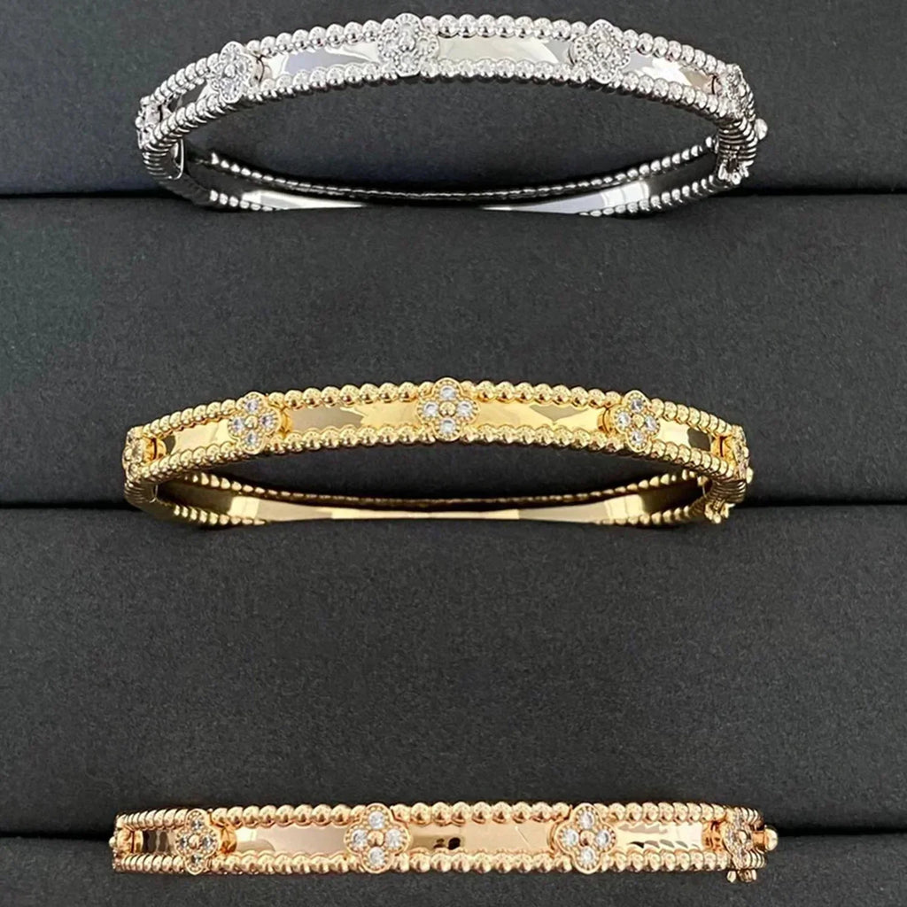 Loco CLOVER BRACELET 4MM DIAMONDS
