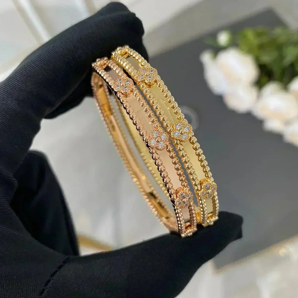 Loco CLOVER BRACELET 4MM DIAMONDS
