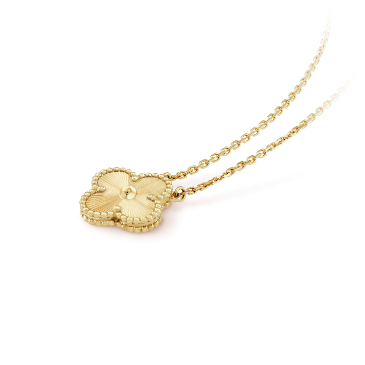Loco CLOVER 15MM LASER NECKLACE