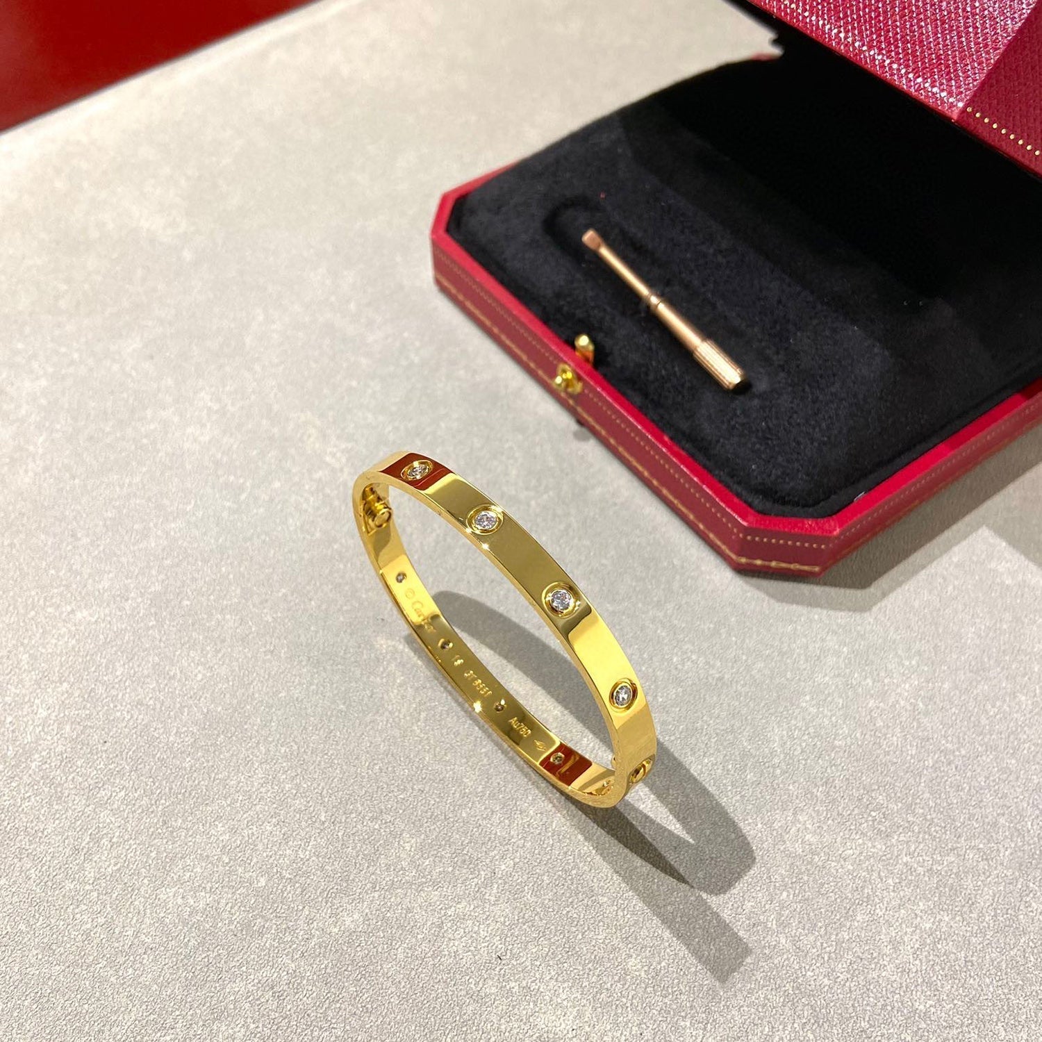Loco LOVE BRACELET 6.1MM 10 DIAMONDS
