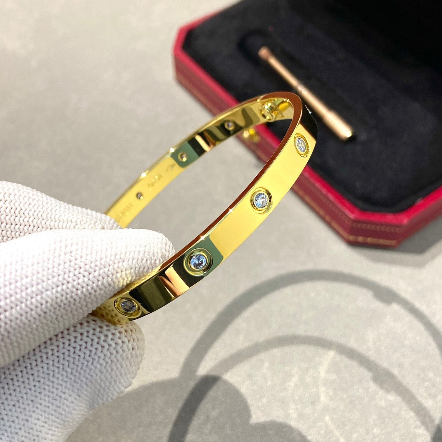 Loco LOVE BRACELET 6.1MM 10 DIAMONDS