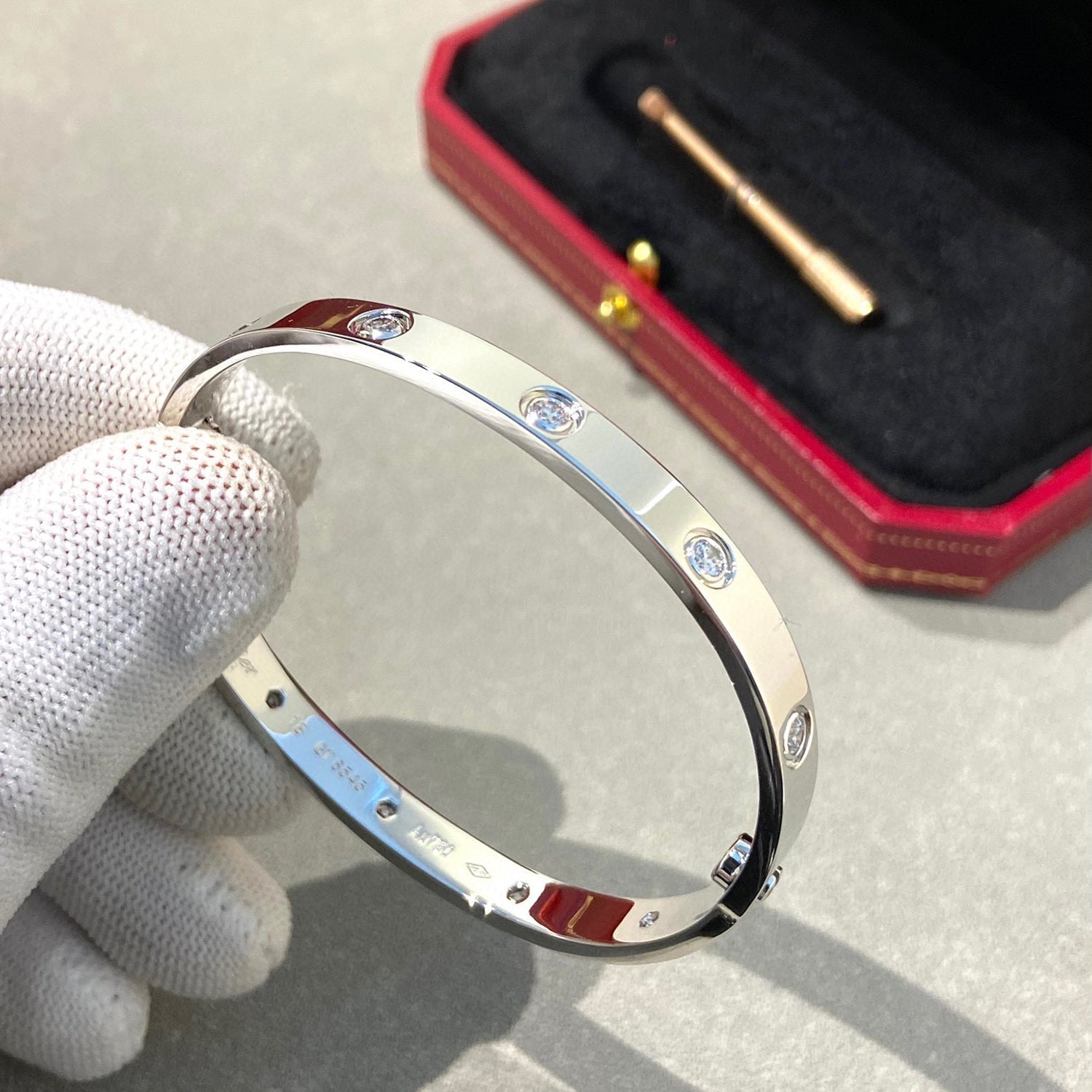 Loco LOVE BRACELET 6.1MM 10 DIAMONDS