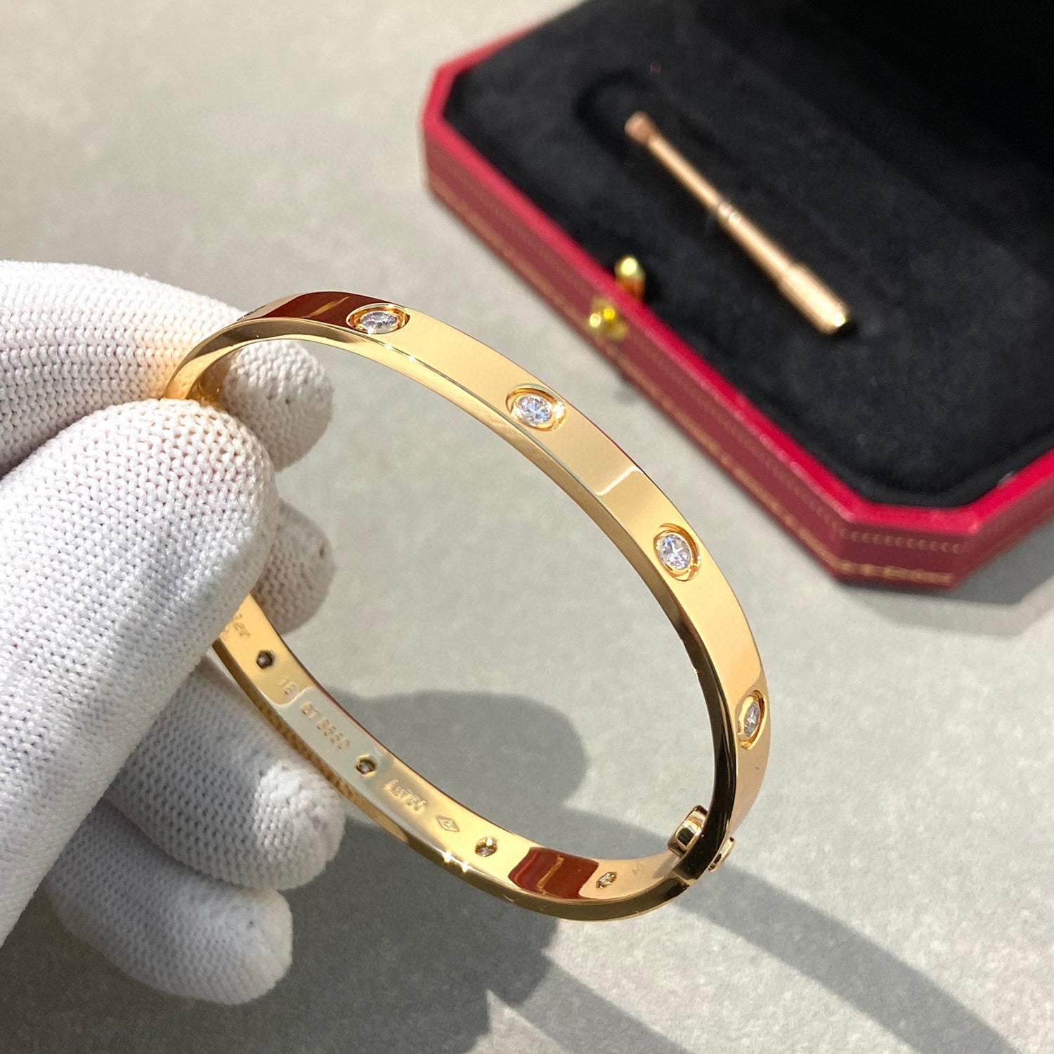 Loco LOVE BRACELET 6.1MM 10 DIAMONDS