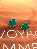 [Loco ] CLOVER LARGE (20mm) 1 MOTIFS GREENER MOP STUD EARRINGS