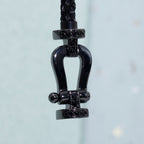 Loco FORCE LARGE SERIES HORSESHOE BLACK SAMURAI BRACELET