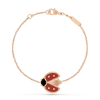 Loco LUCKY SPRING 1 MOTIF PINK GOLD BRACELET