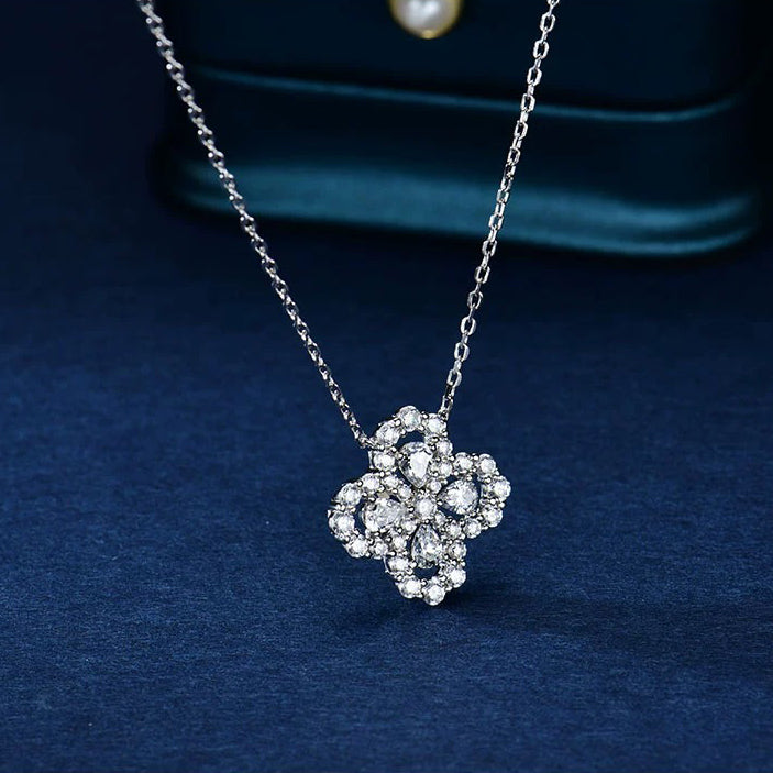 Loco LOOP NECKLACE FULL MOTIF DIAMOND 16MM MULTIPLE COLORS