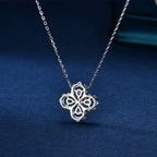 Loco LOOP NECKLACE FULL MOTIF DIAMOND 16MM MULTIPLE COLORS