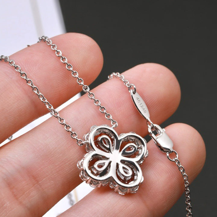 Loco LOOP NECKLACE FULL MOTIF DIAMOND 16MM MULTIPLE COLORS