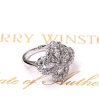 Loco LOOP RING FULL MOTIF DIAMOND 16MM SILVE