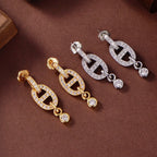 Loco HM CHAINE DIAMOND EARRINGS