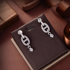 Loco HM CHAINE DIAMOND EARRINGS