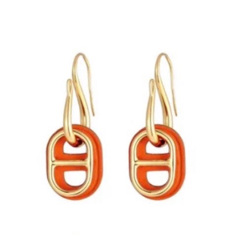 Loco HM O'MAILLON GOLD EARRINGS