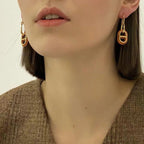 Loco HM O'MAILLON GOLD EARRINGS