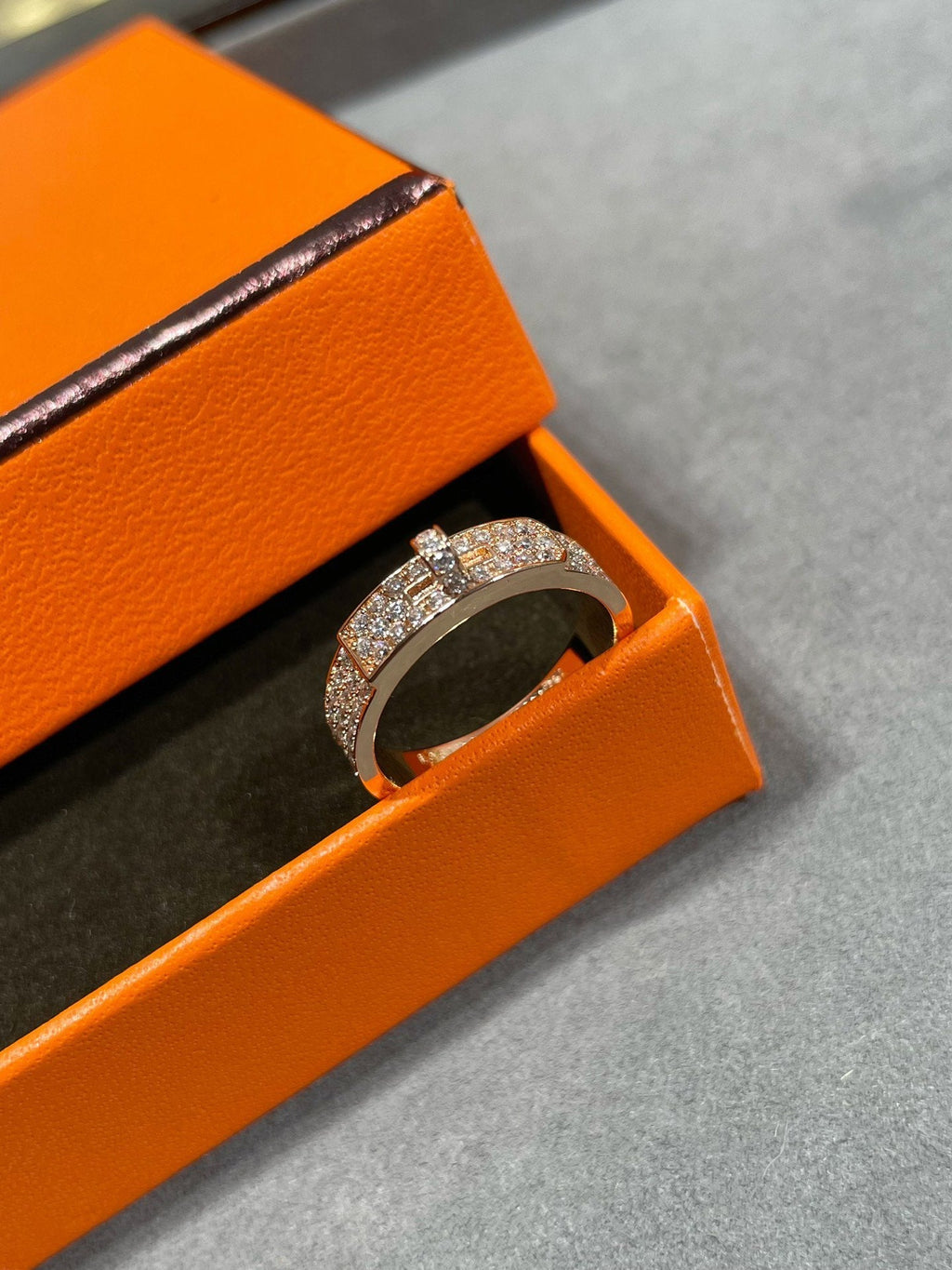 Loco KELLY PINK GOLD DIAMOND RING