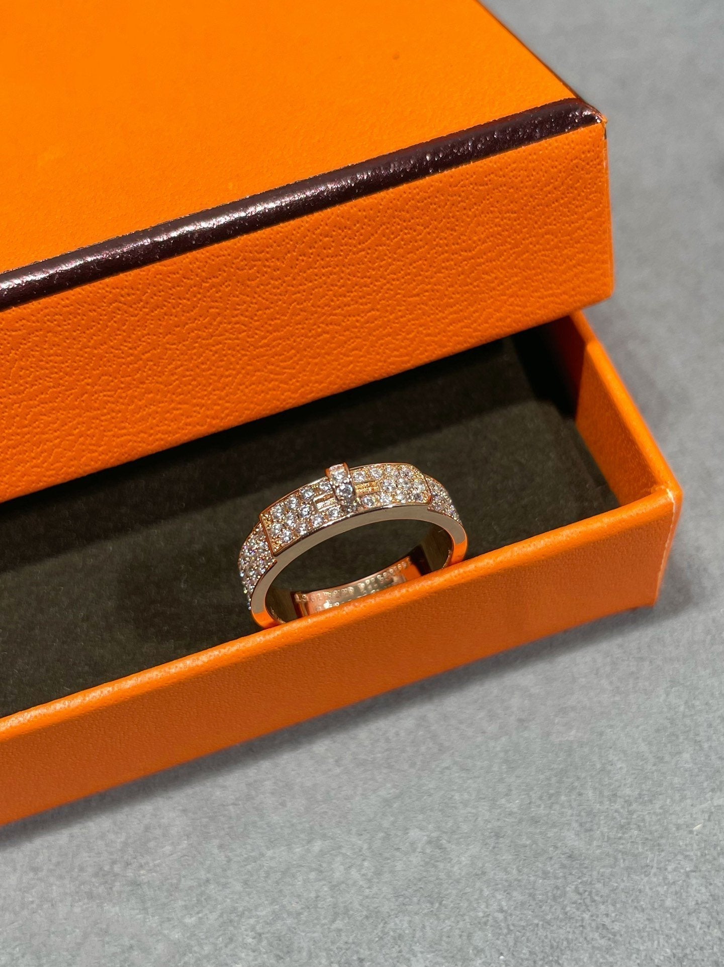 Loco KELLY PINK GOLD DIAMOND RING