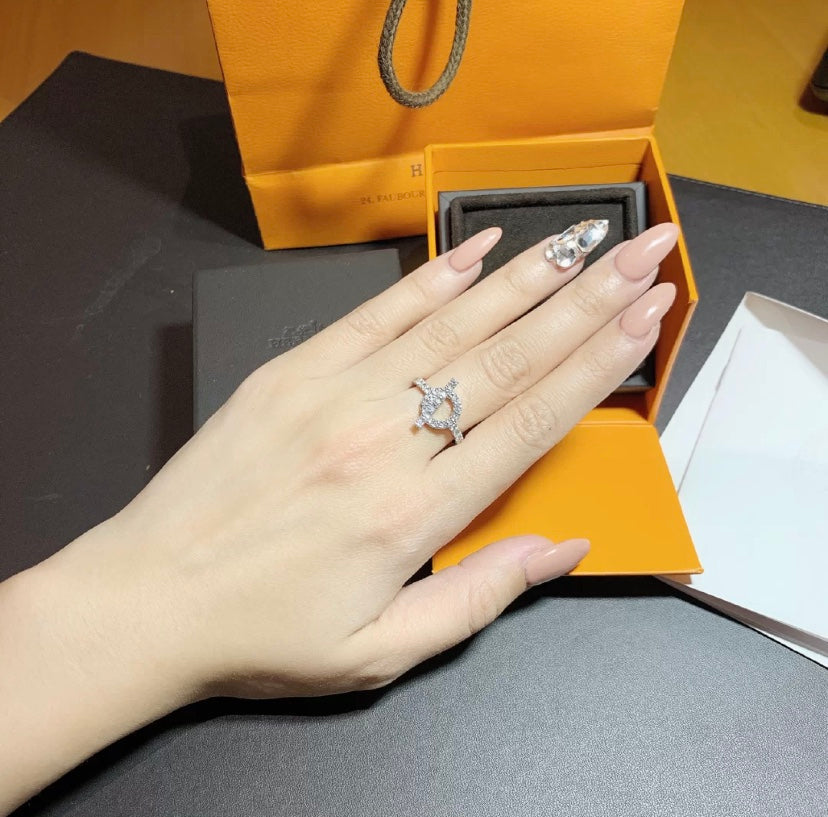 Loco ECHAPPEE RING SILVER DIAMOND