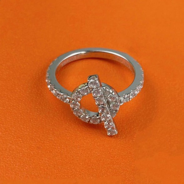 Loco ECHAPPEE RING SILVER DIAMOND