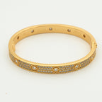 Loco LOVE BRACELET 6.1MM DIAMOND-PAVED 10 BIG DIAMONDS