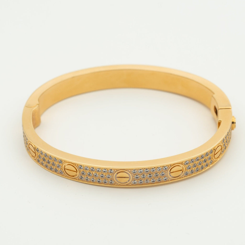 Loco LOVE BRACELET 6.1MM DIAMOND-PAVED
