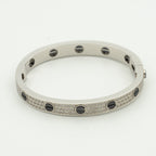 Loco LOVE BRACELET 6.1MM DIAMOND-PAVED CERAMIC