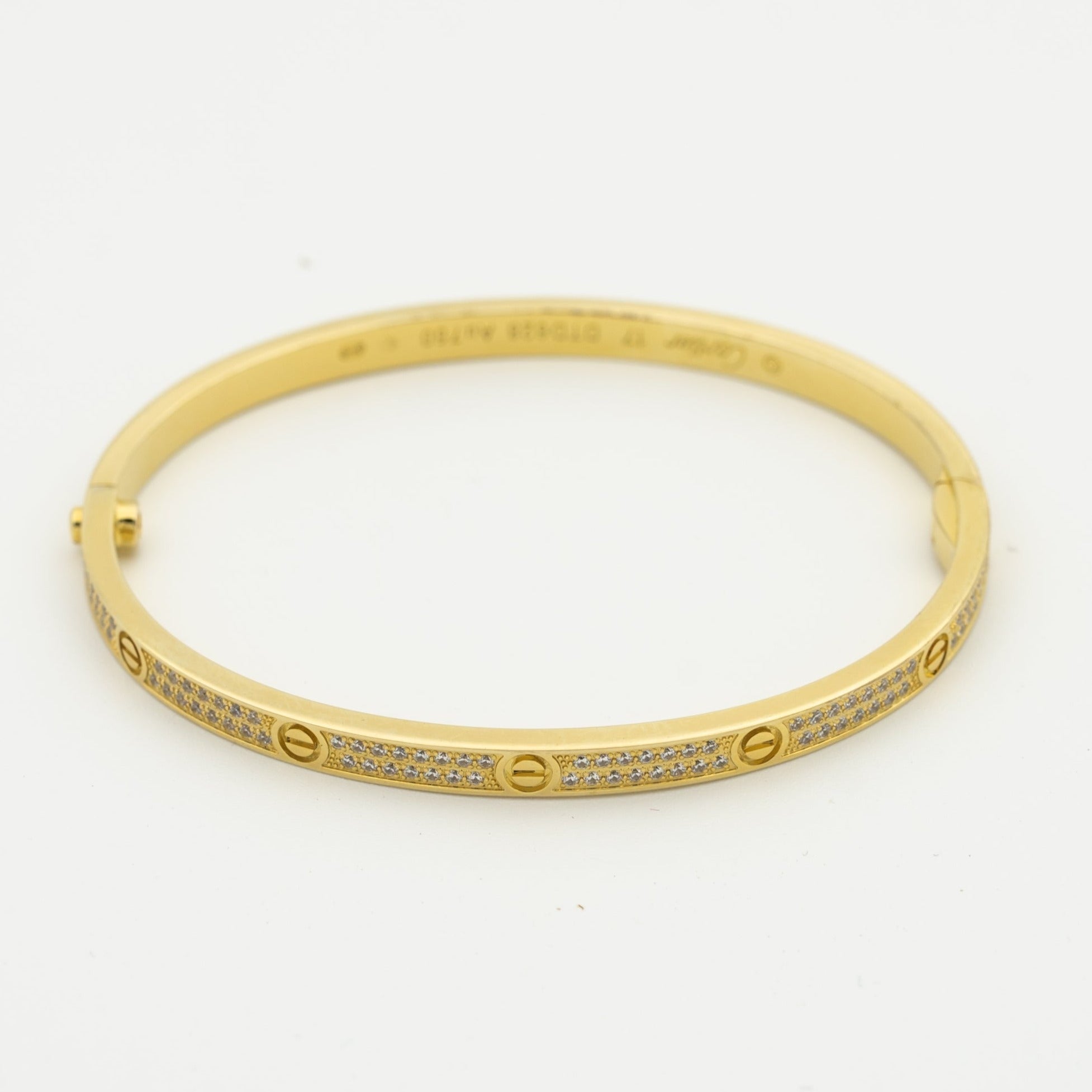 Loco LOVE BRACELET 3.65MM DIAMOND-PAVED