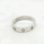 Loco LOVE RING 4MM 1 DIAMOND SILVER