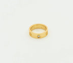 Loco LOVE RING 5.5MM 3 DIAMONDS GOLD