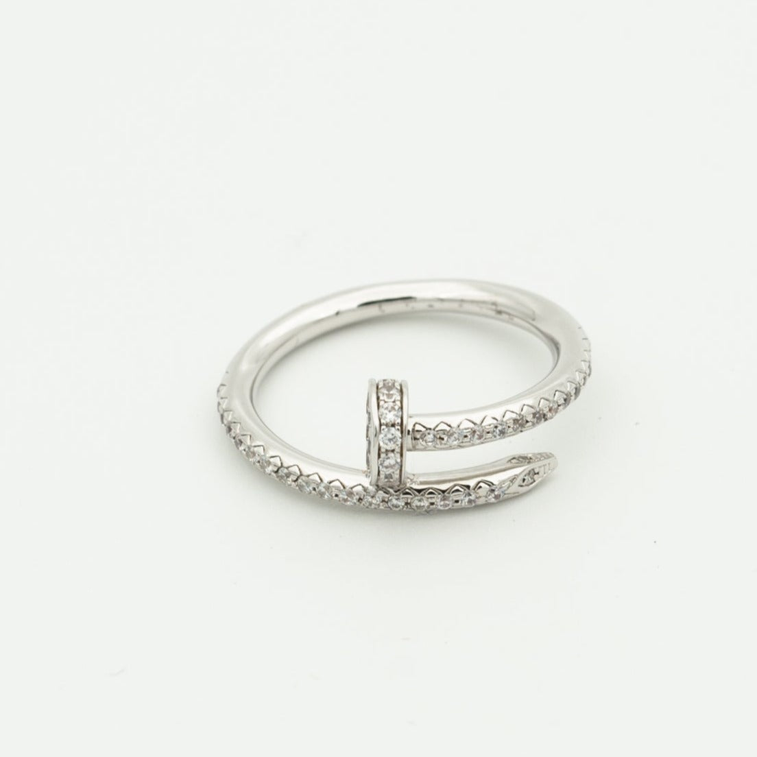 Loco JUSTE RING 1.8MM SILVER DIAMONDS