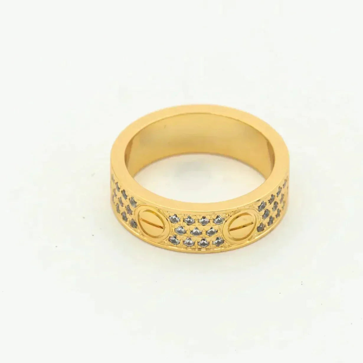 Loco LOVE RING 5.5MM DIAMONDS PAVED
