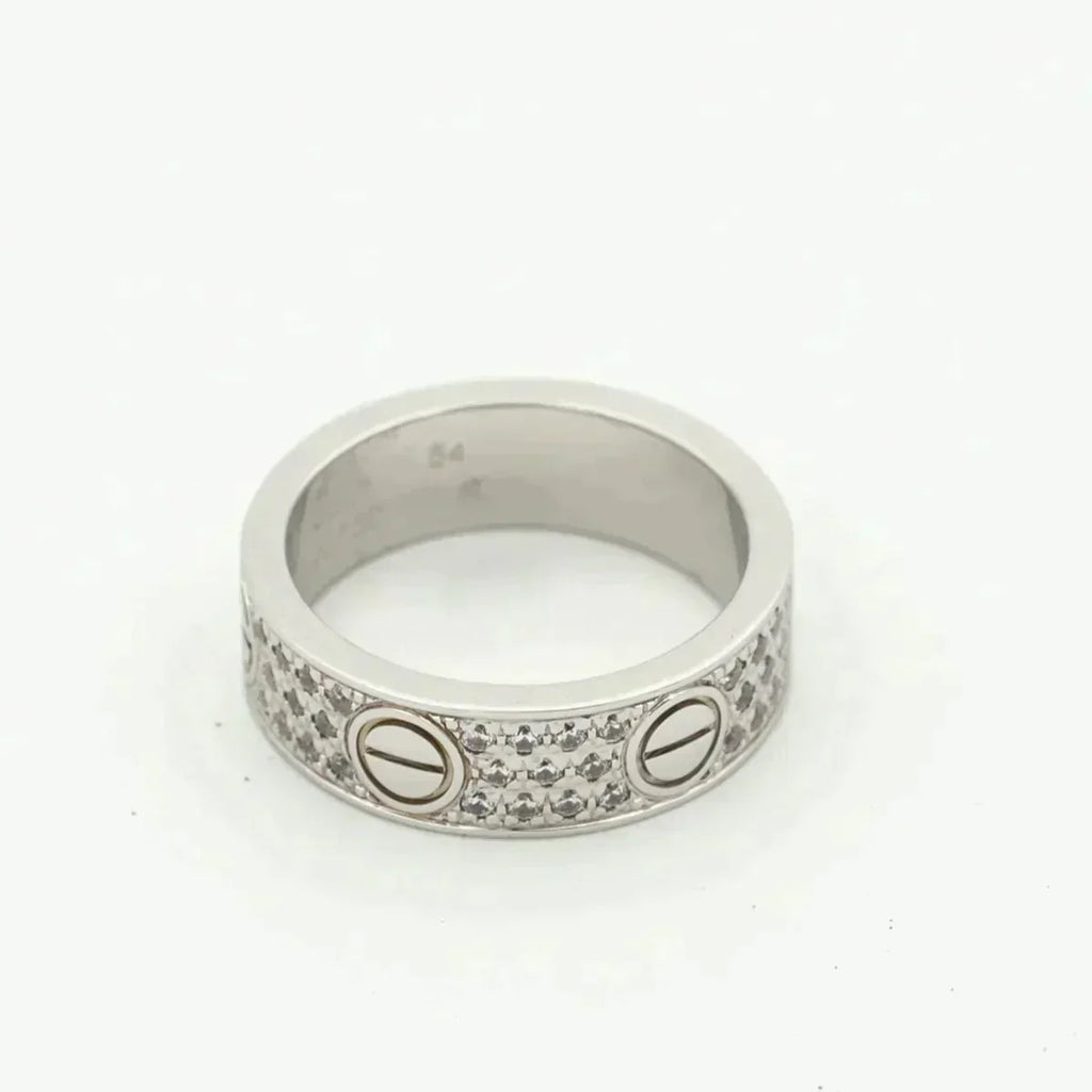 Loco LOVE RING 5.5MM DIAMONDS PAVED