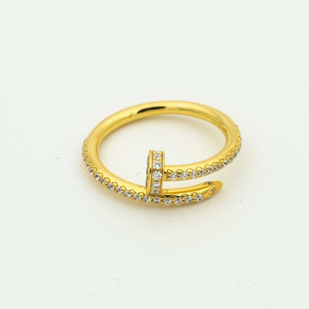 Loco JUSTE RING 1.8MM GOLD DIAMONDS