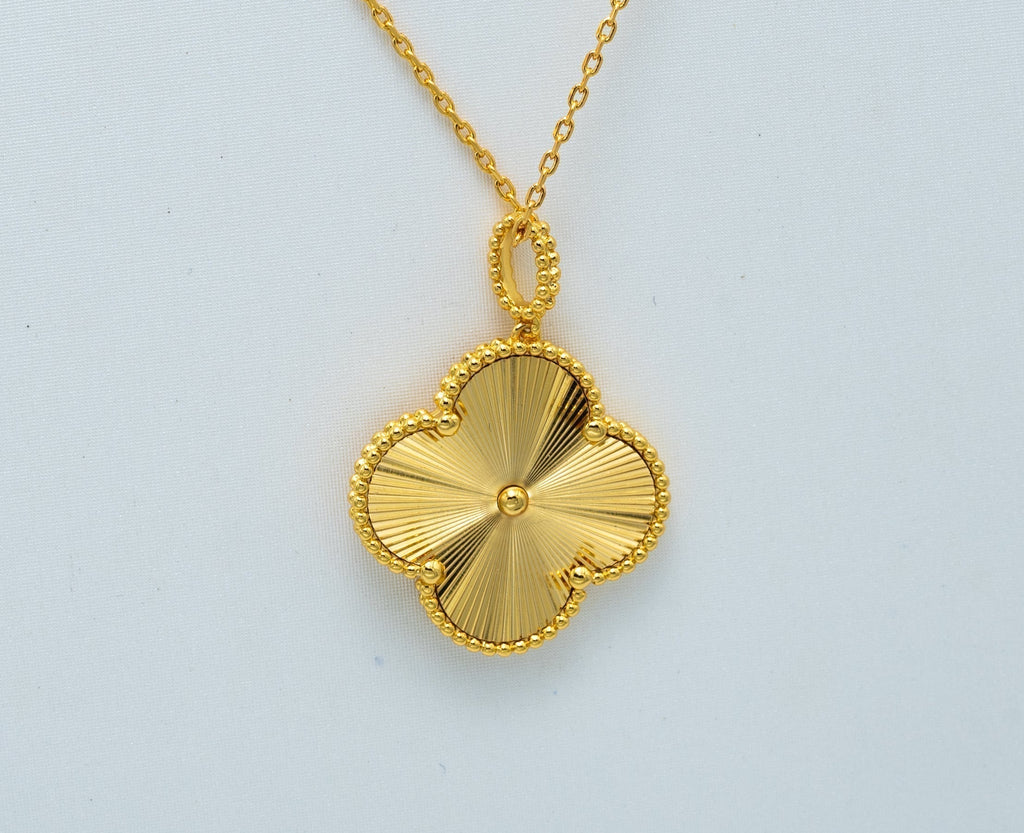 Loco CLOVER 25MM PEDANT NECKLACE GOLD
