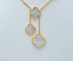 Loco CLOVER MOTHER OF PEARL NECKLACE 6 MOTIF