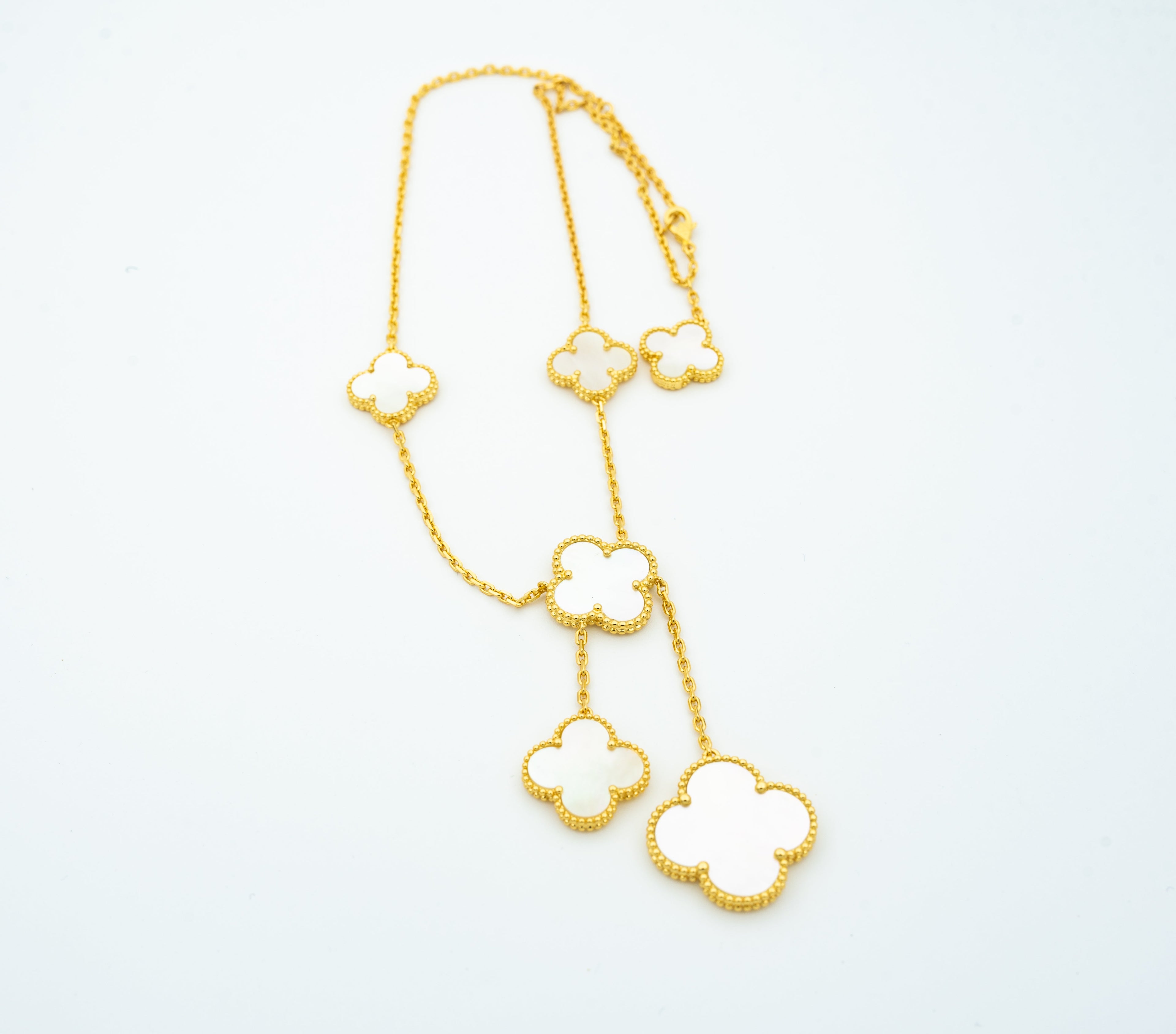 Loco CLOVER MOTHER OF PEARL NECKLACE 6 MOTIF