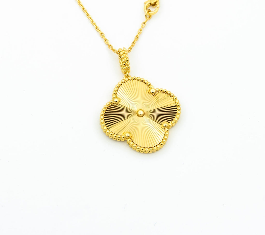 Loco CLOVER 25MM PEDANT NECKLACE GOLD