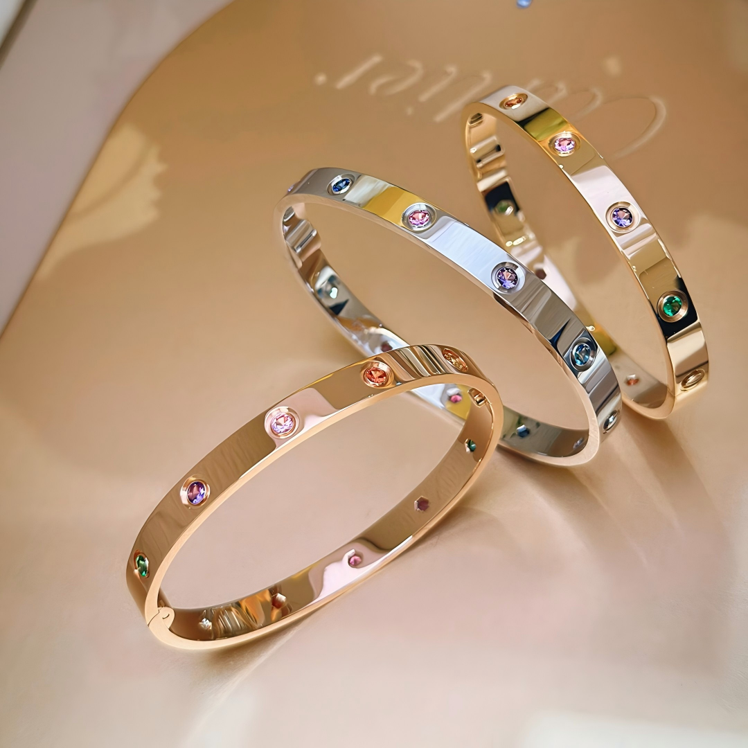 [Loco ] 2026 RAINBOW LOVE BRACELET 6.1MM  10 DIAMONDS