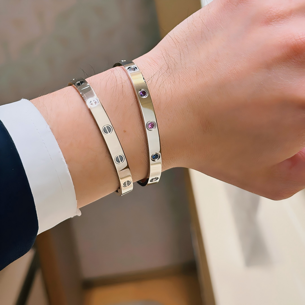 [Loco ] 2026 RAINBOW LOVE BRACELET 6.1MM  10 DIAMONDS