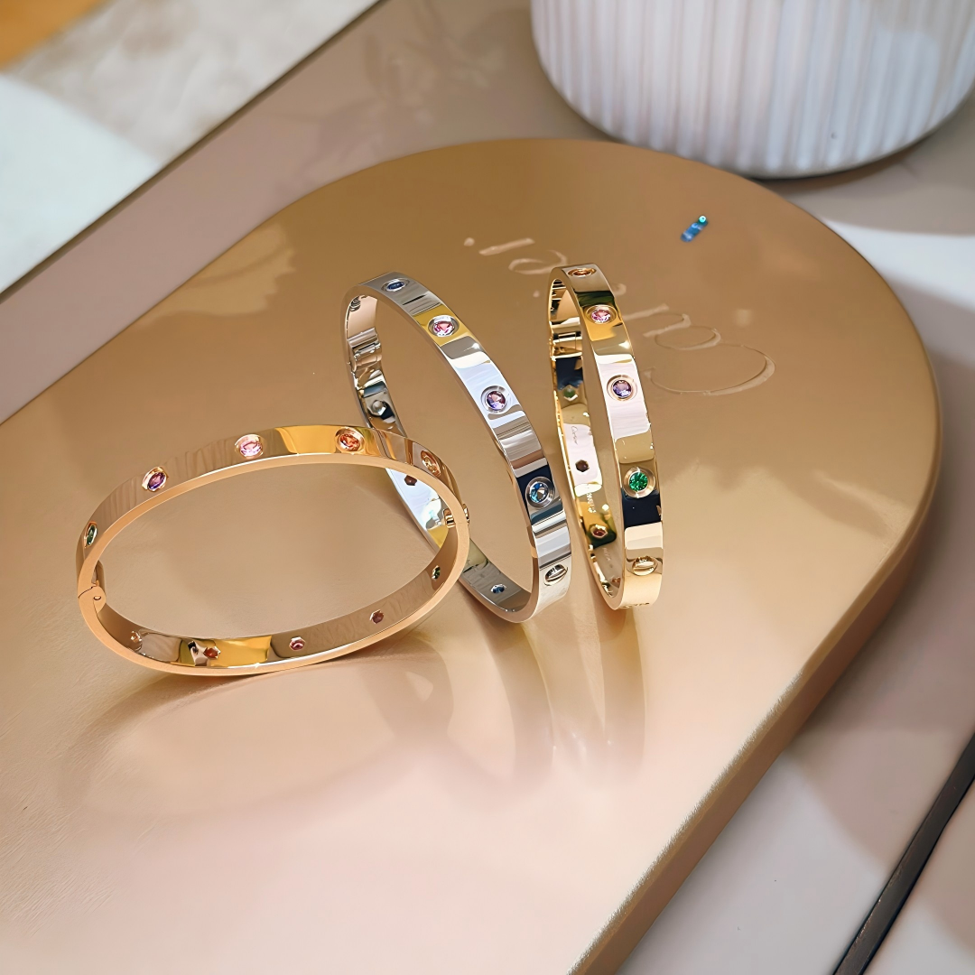 [Loco ] 2026 RAINBOW LOVE BRACELET 6.1MM  10 DIAMONDS