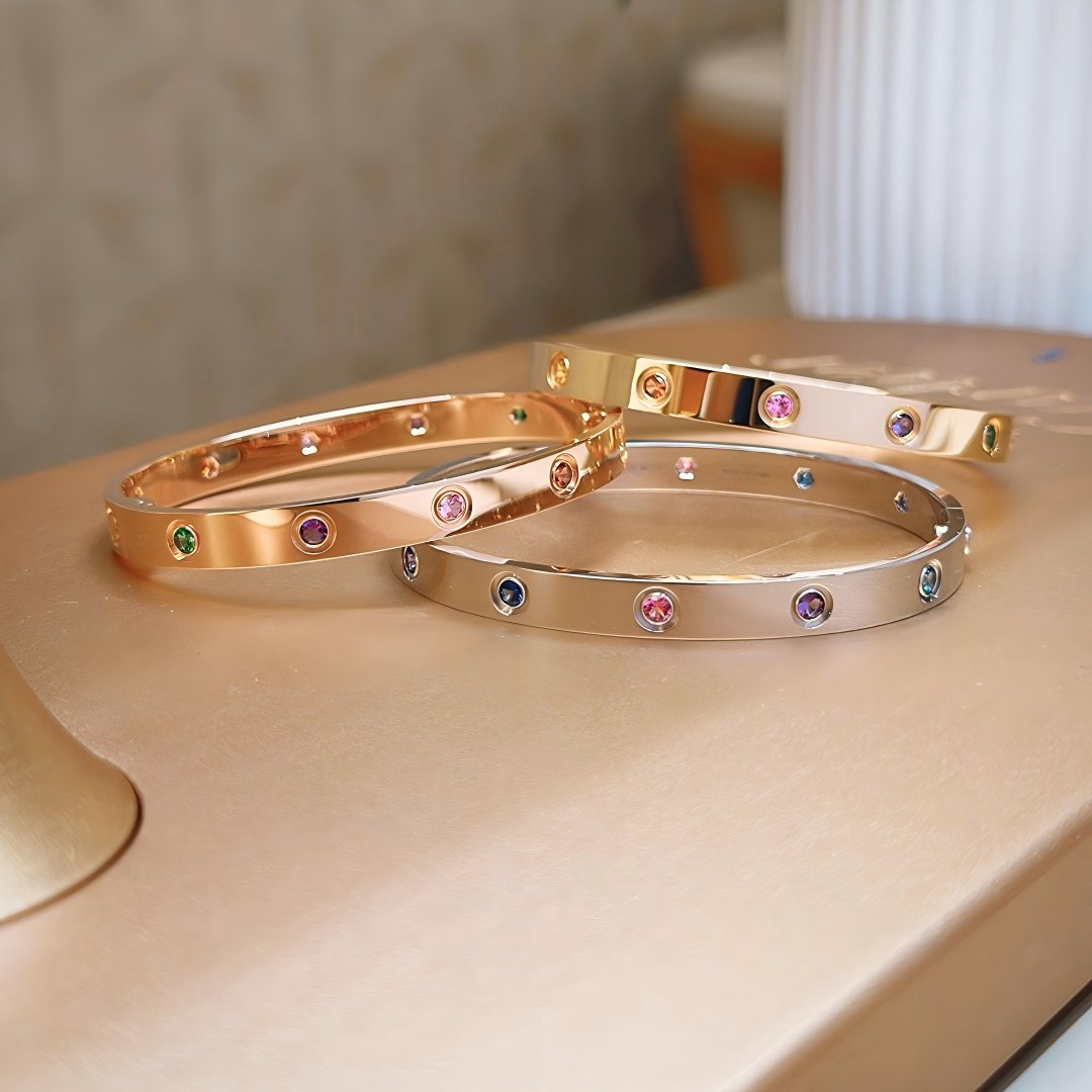 [Loco ] 2026 RAINBOW LOVE BRACELET 6.1MM  10 DIAMONDS